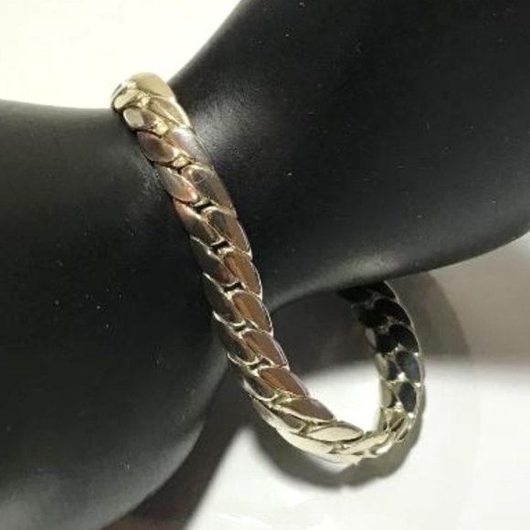 Unbranded Other - Men's Silver-Tone Cuban Link Bracelet